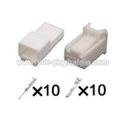 10-PIN 0.7mm Series Male Female Connectors 6098-3869 6098-3909 Wiring Cable Unsealed Harness Connectors