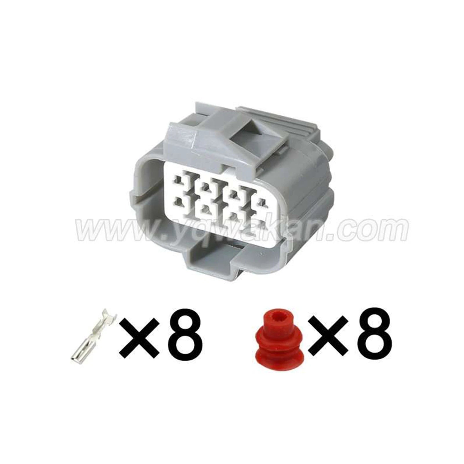 OBD 8Pin Connector Waterproof 2mm Male Female Connector Wire Harness A/F Ratio Cable Socket for Honda Toyota 6189-0134 6181-0075