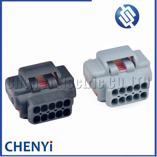 10 Pin  Automobile waterproof connector headlamp Headlight Lamp plug 98788-1201 With Pins For Peugeot 308 Citroen Renault