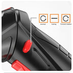 47-Piece Cordless Electric Screwdriver Kit with LED Light, Rechargeable Multifunctional Drill Driver for Home Projects