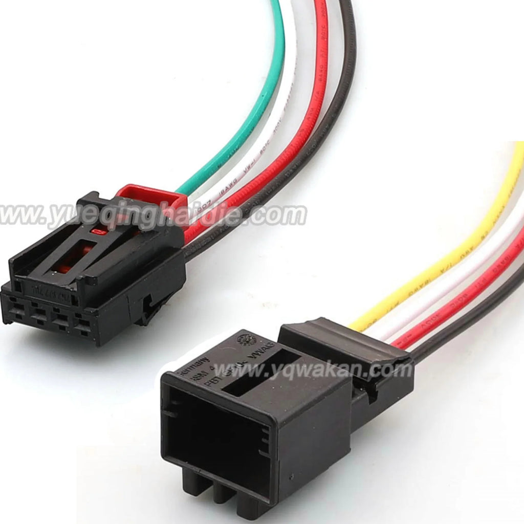 4 PIN 1.5mm Unsealed Male Female Connectors Assembly Reading Light Taillight Electric Wire Plug For VW Audi 3AA972714 7N0972704
