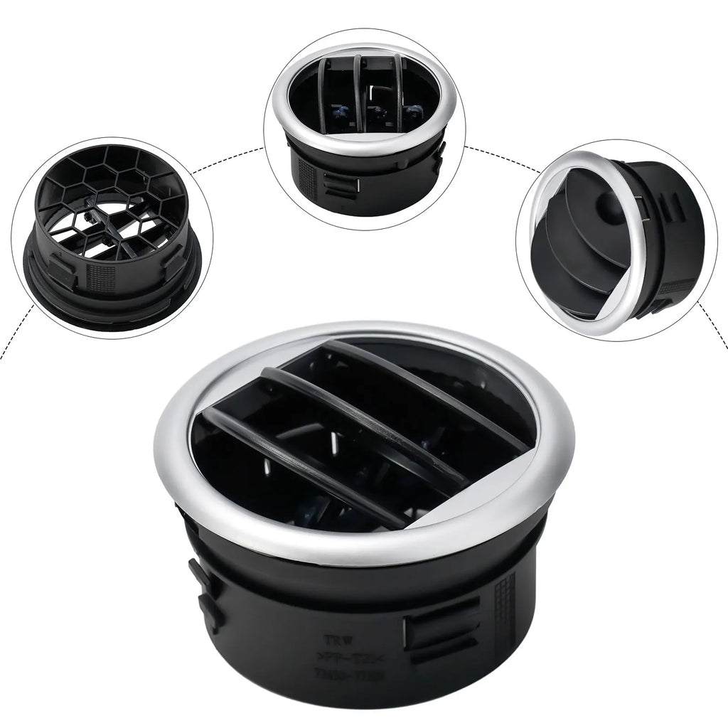 Instrument Panel Air Conditioning Outlet Replacement For Lifan 320 Black Plastic A/C Air Vent Cover Outlet Grille