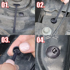Car Nylon Cable Tie Buckle Fastener Universal Self-Locking Zip Ties Holder Screw Replacement Buckles Fix Wires Tools Accessories