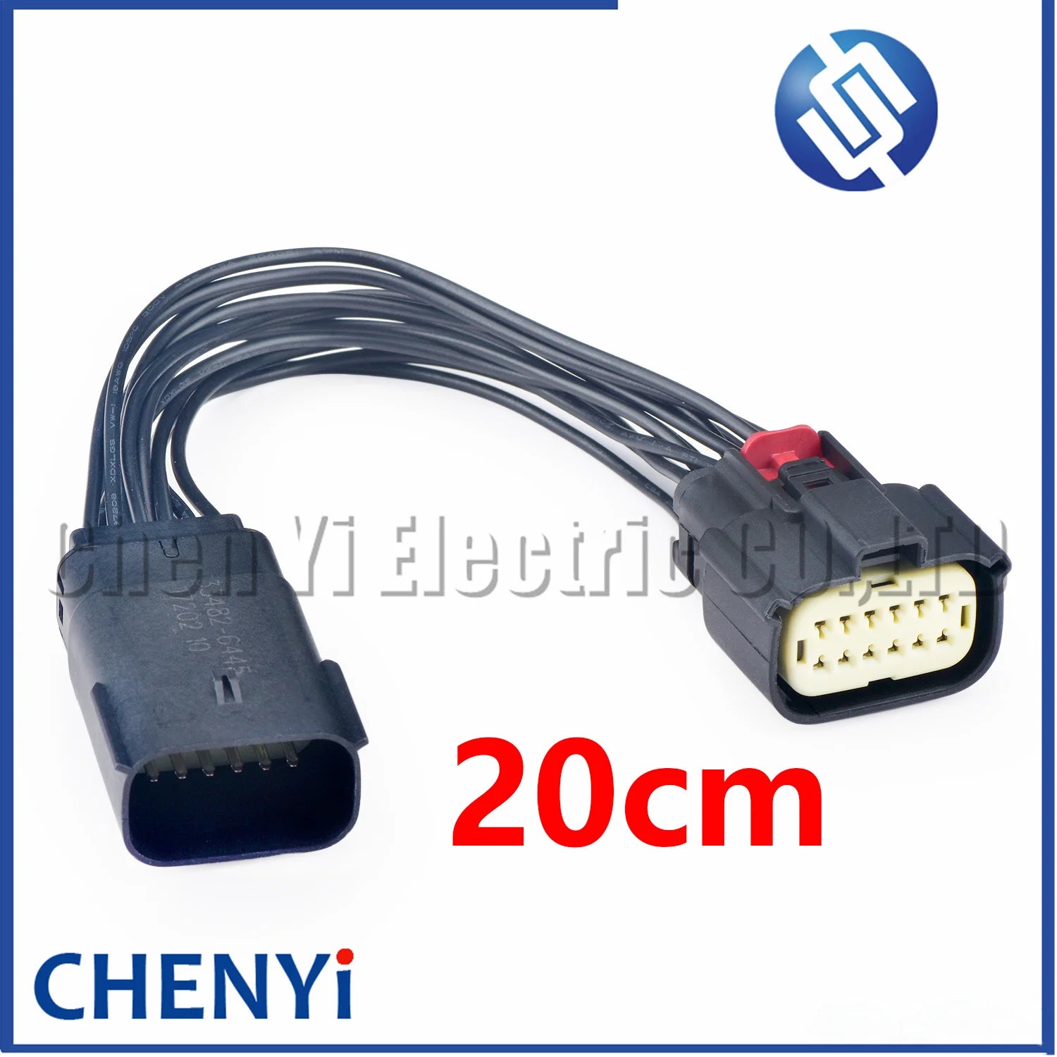 12 Pin Auto Headlight Plug Female male Connector wiring harness plug 33472-1201 33482-1201 For Ford Focus Mondeo Buick Chevrolet