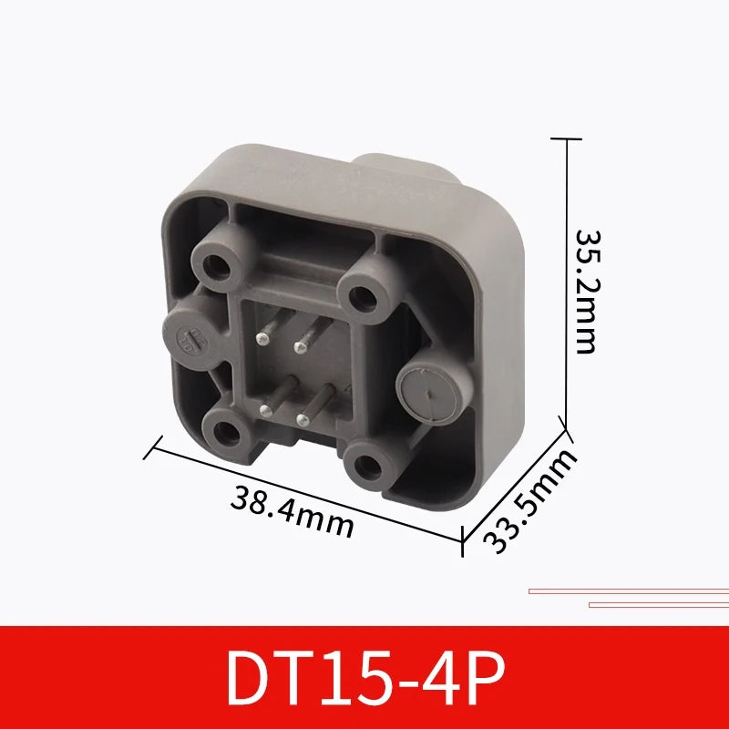 DT13-2P Dechi type automotive waterproof connector DT15-4P PCB panel pin socket plug DT06-6S
