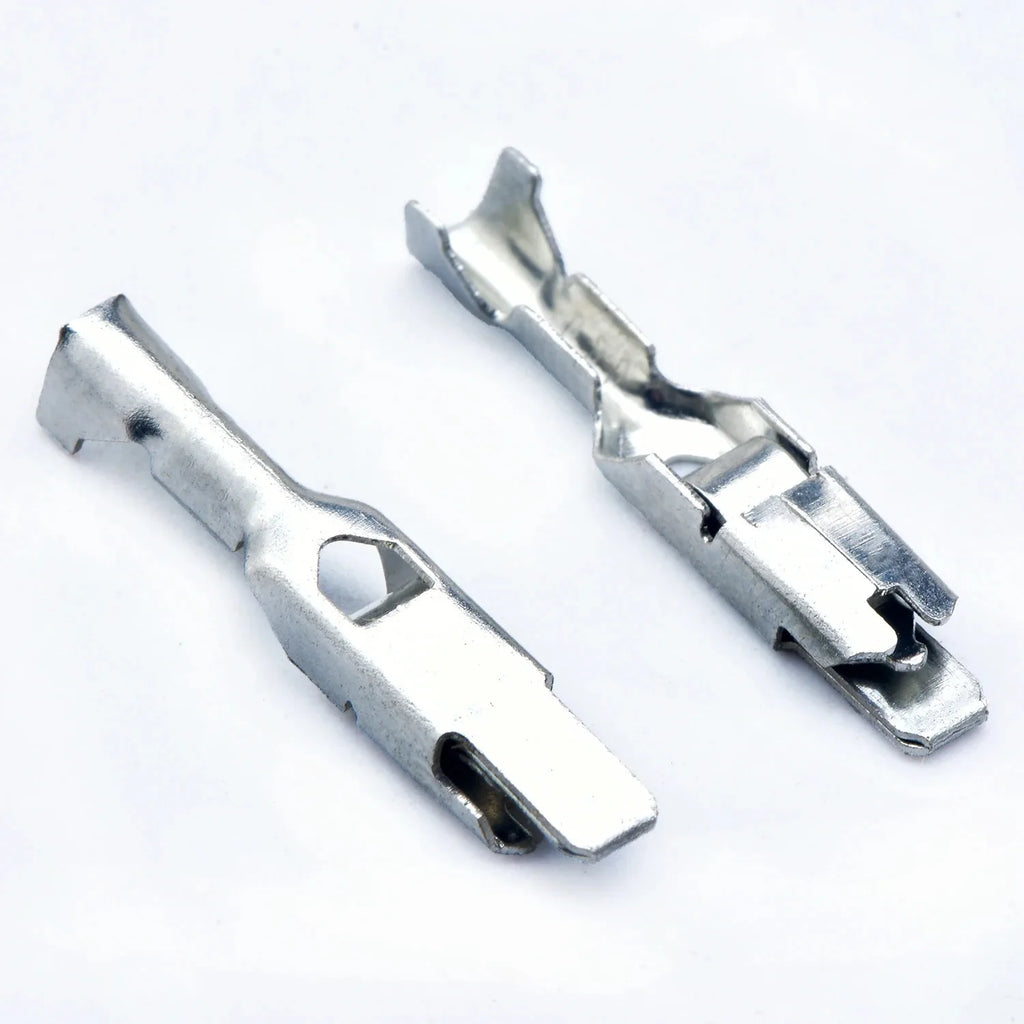 50 Pcs 2.8mm series Auto Crimping Brass tin plating Terminal Type Car door connector terminal pins Car Splices Wire Plug Pin