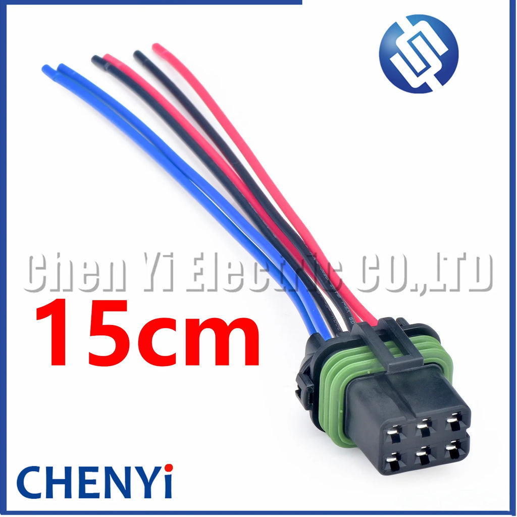 6 Pin Automotive waterproof connector Wire Harness plug 15344052 12185000 12184999 12185008 12185126
