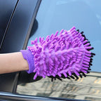Car Wash Gloves Washing Wiper Car Cleaning Towel Auto Dust Washer Mitt Microfiber Gloves Car Wash Household Washing Amagi
