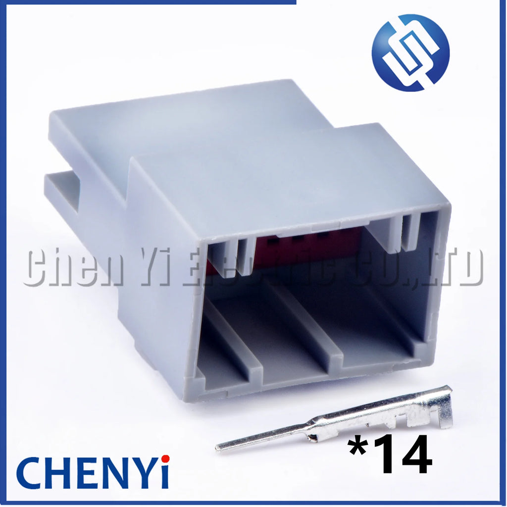 14 Pin male or female Automotive connector Car amplifier DSP plug C4348B 30700-1147 30968-1140 For Ford Lincoln Cadillac