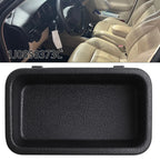 Black Car Storage Box 1J0858373C For Golf For Jetta For Bora MK4 1998-2006 Center Console Armrest Flocking Organized Storage Box