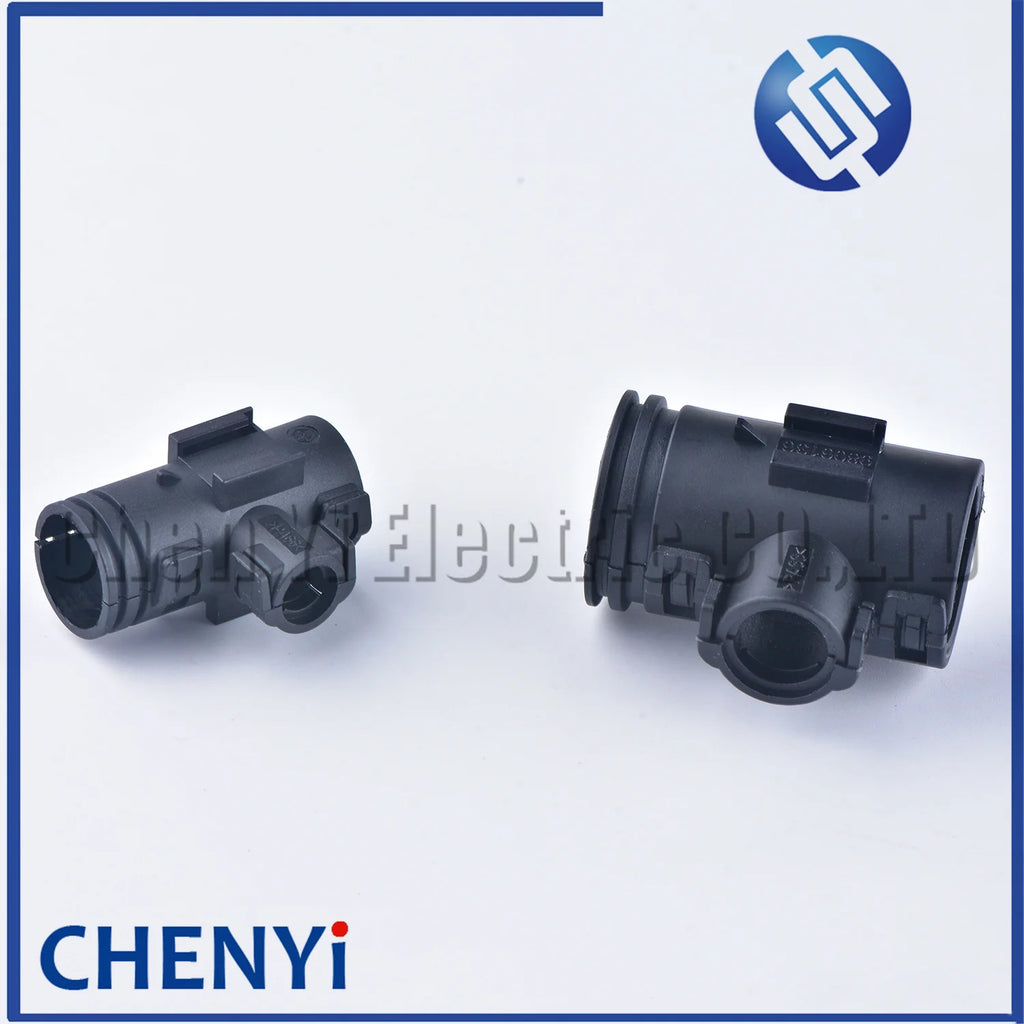 Auto waterproof wire harness connector bellows buckle manifolds T-tee ailpin Corrugated pipe clamp clasp cover 9806136 9806105