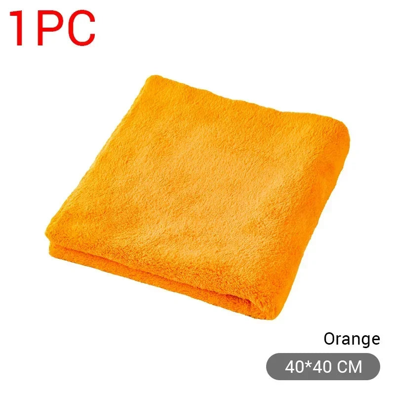 Premium Microfiber Towels Car Care Washing Thicken Towel Car Detailing Drying Cloth Cleaning Tool Auto Wash Accessories Amagi
