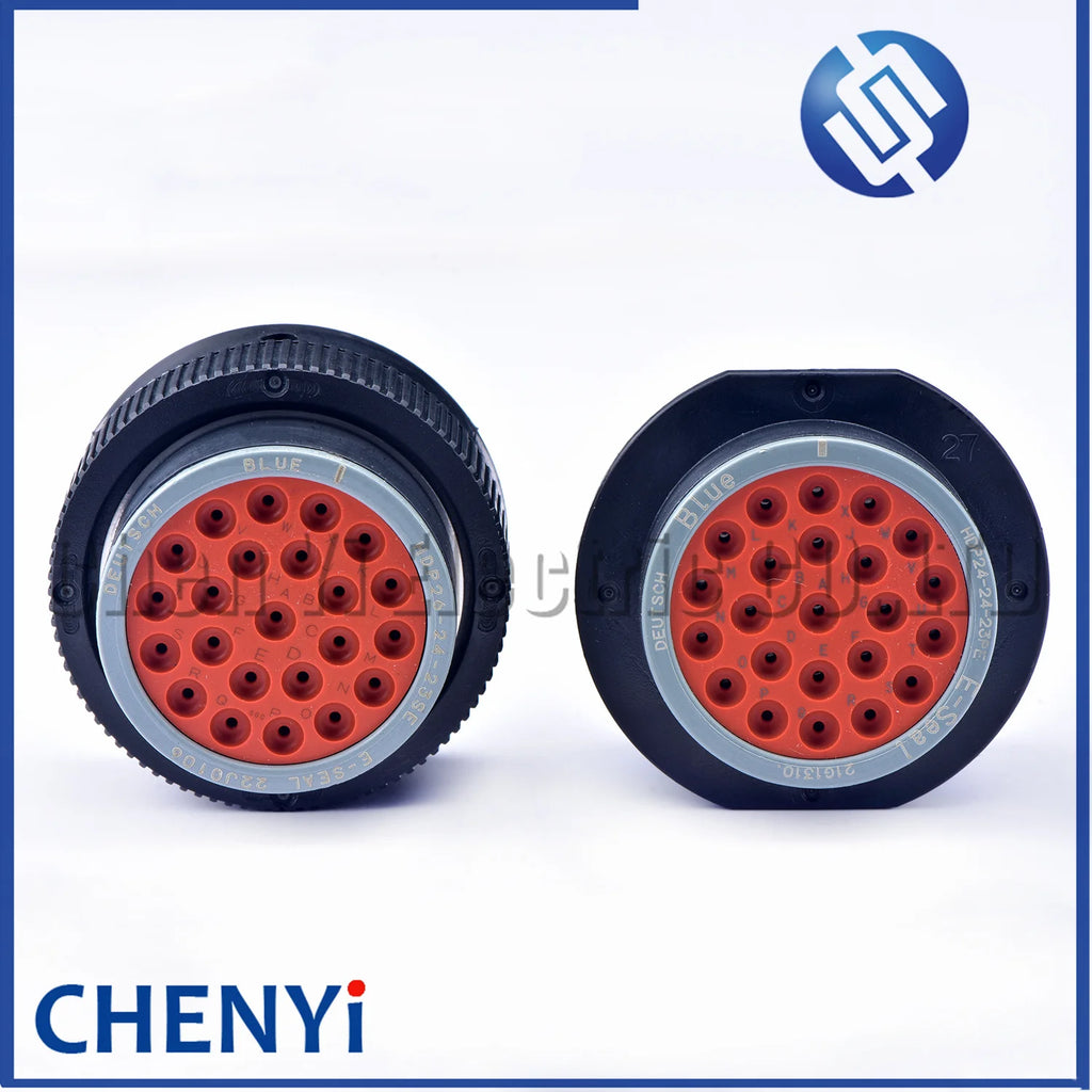 23 Pin male or female auto waterproof connector plug With Pins HDP26-24-23SE HDP24-24-23PE For Deutsch HDP series