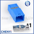 1 Pin blue Automotive connector Car host Multi-Display Assembly harness plug 90980-12592 90980-12593 For Toyota LEXUS