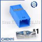 1 Pin blue Automotive connector Car host Multi-Display Assembly harness plug 90980-12592 90980-12593 For Toyota LEXUS