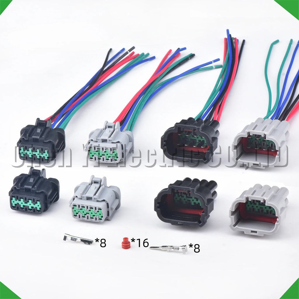 8-pin connector connector headlight cornering harness connector nissan headlight