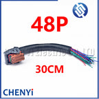 32 Pin 48 Pin ECU DCU OH6 Engine Computer Board Connector Cable Harness Plug 64319-1211 64319-3219 For Nissan Peugeot Citroen