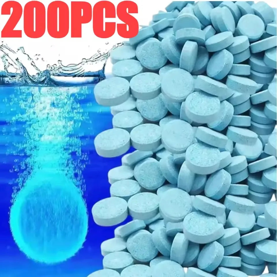 300/10PCs Solid Car Windshield Cleaners Effervescent Tablets Windscreen Window Glass Dust Wiper Car Wash Tool Car Accessories
