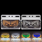 1PC Bright Side Marker Lights Truck Light Driving Safety 24V LED Truck Light Devil's Eye Tail Light Turn Signal Clearance Lamp
