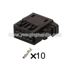 10 PIN Cable Unsealed 0.6mm Wire Harness Male Female Connector Housing Plug Connector 6R0972930A/1-1670990-2