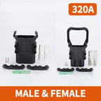 1/5/20 Sets REMA Type Connector 80A 160A 320A Electric Forklift Power High Current Battery Charger Male And Female Plugs Sockets