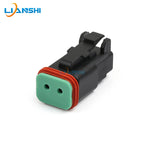 5sets DT06-2S-E004 DT04-2P-E004 Deutsch type automotive waterproof connector 2p male busbar plug with terminal