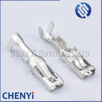 50 Pcs Brass Tinned Pins Auto Crimp Terminals Connector Female Splice Terminal  7116-1232 DJ624-3.5A G118 H62