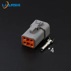 DTP04-4P/DTP06-4S Deutsch high current connector Engine engineering vehicle LED spot light power 4p plug with terminal