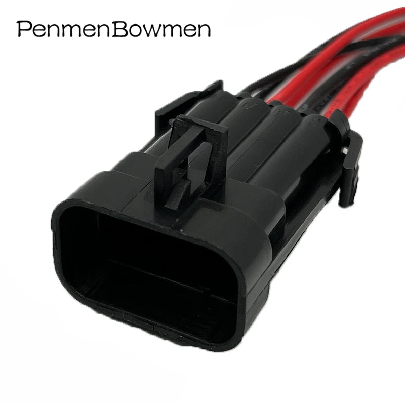 1 Set 8 Pin 1.5Series Auto Plastic Socket Electrical Cable Connectors Waterproof Female Male Wire Harness Plug 12047931 12047937