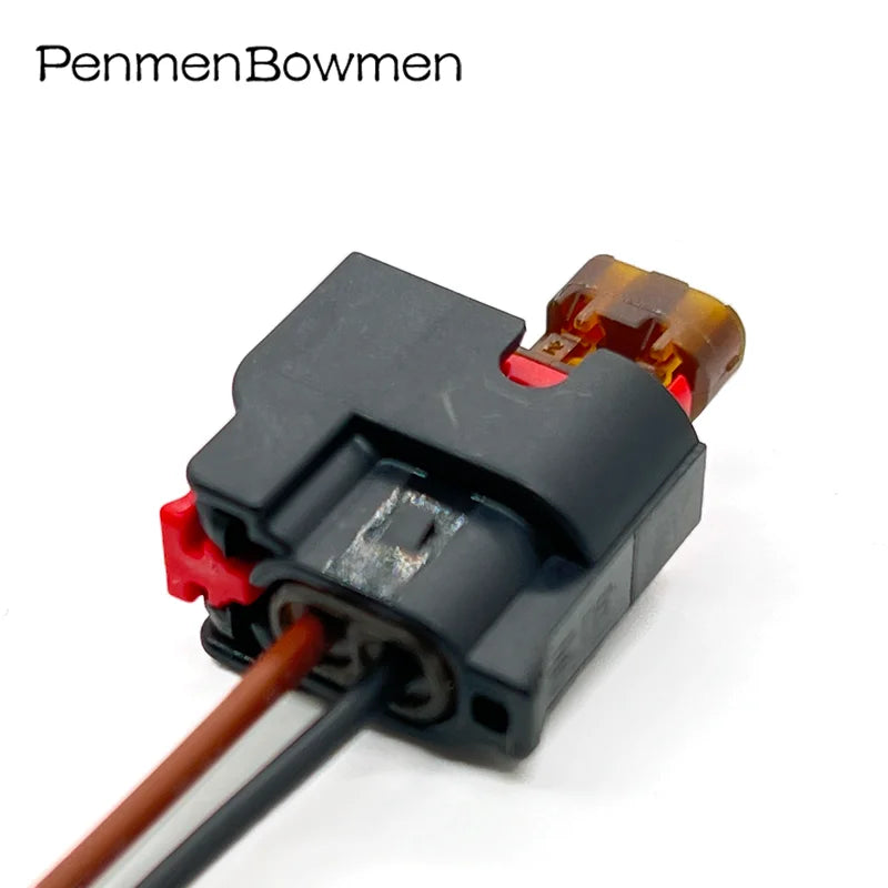 1 Set 2 Pin 2098641-6 Car Gas Fuel Ignition Coil Nozzle Electrical Connectors Female Wire Harness Plug 1000264408 20008