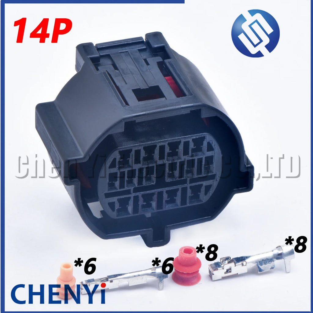 14 Pin Automobile waterproof connector car headlights Headlamp Wire harness plug MG656862 MG656862-5 For Hyundai Kia