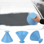 Car Windshield Wiper, Ice Scraper, Multifunctional Snow Scraper Magic Tapered Lightweight Plastic Snow Show Christmas Gift Amagi