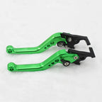 1Pair Motorcycle Brake Handle Motorbike Modification CNC Clutch Drum Brake Lever Handle Adjustable Modification Handlebar Set
