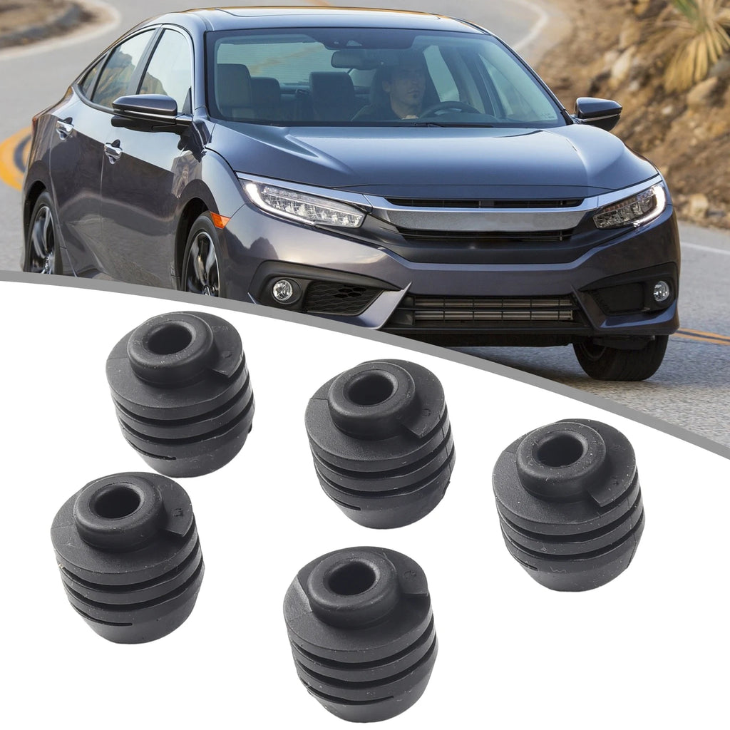 5Pcs Car Door Damper Rubber Buffer Plug For Honda Hood Rubber Buffer Cushion Car Interior Accessories