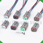 4 pin automotive connectors wire harness plug dt06-4s dt06-4sa dt06-4sb dt06-4sc dt06-4...