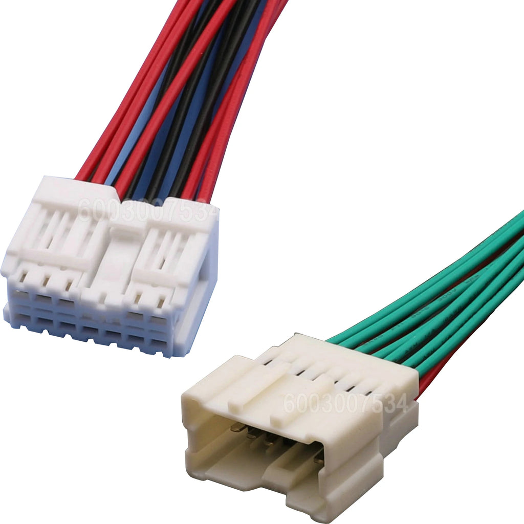 12P 1674119-1 6098-6954 6098-6980 Auto Starter Window Lifting Cable Harness Unsealed Socket Car Male Female Connector