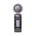 High Speed Folding Refrigeration Fan, Digital Display Mini Portable USB Charging Fan, High Wind Power Handheld Fan Amagi