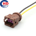 2 Pin Connector Unsealed 3.5mm Series Female Connectors Cable Plug Wiring Harness 144471-1