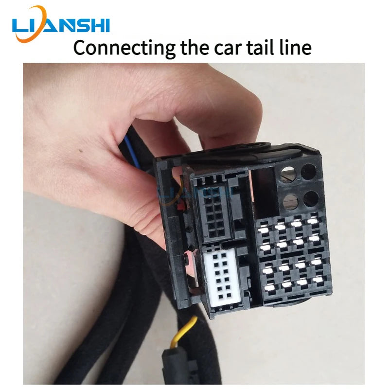 The vehicle-mounted DSP power amplifier dedicated line is suitable for the PNP-PZ005 models of Volkswagen, BMW and Audi