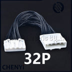 8/12/16/20/24/28/32/40 Pin Car Navigation Automotive Audio vehicle central control Connector Male and female 20cm extension plug