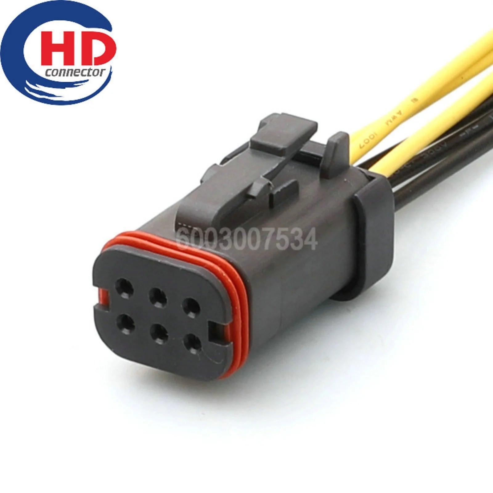 6 Pin DT16-6SB-KP01 Automobile Wiring Harness Waterproof Socket Female Connector AC Assembly Accessories Car Modificated Plug