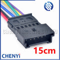 6 Pin Automotive Trunk License Plate Light Connector Steering wheel  plug 1719684-1 1703874-1 4B0971978B 4B0 971 978