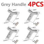 4Pcs  50A/120A Quick Connect Plug Kit - Silver Plated Copper Connector for 12-36V Winch/ATV/Trailer Wiring