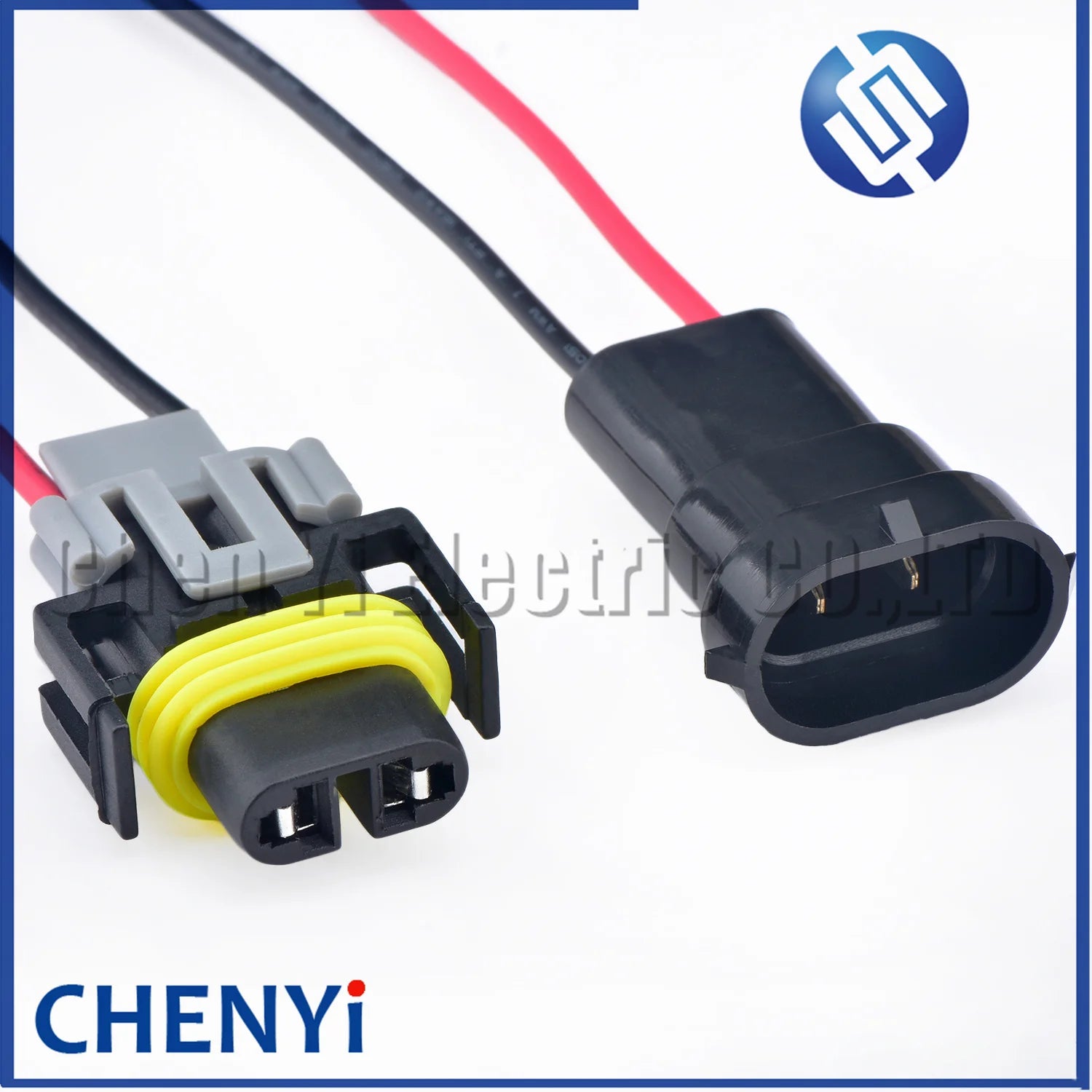 2 Pin Auto waterproof connector H8 H9 H11 Xenon light bulb headlight socket cornering lamp Wire harness plug 12124817 12124819