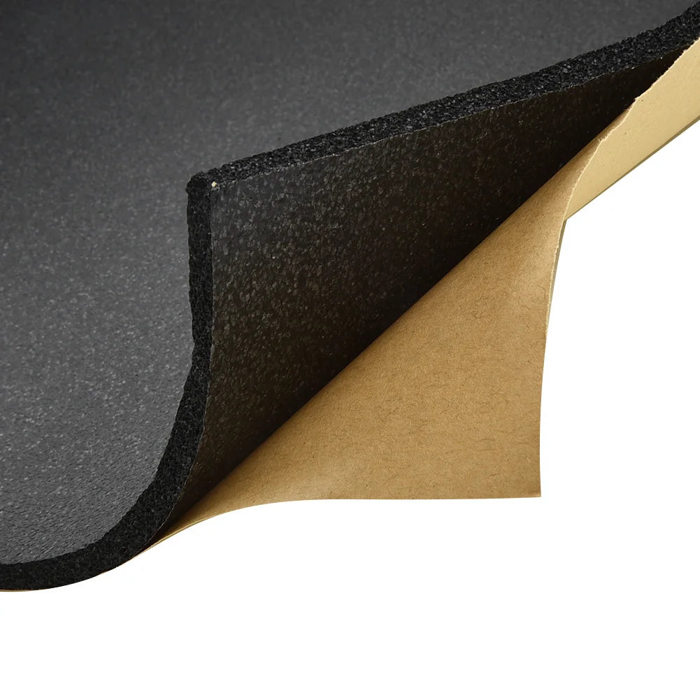 30*50cm 5mm Car High-Density High-Quality Sound Proofing Deadener Self Adhesive Foam Insulator Cotton Foam
