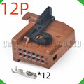 12-Pin Auto Connector Connector Automotive Connectors display Peugeot Citroen Bmw