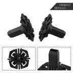 2pcs Car Coolant Radiator Fastening Element Clip For BMW 17118482944/17118619382 Fixing Clip For Coolant Radiator Bracket