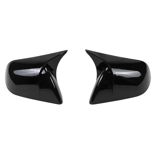 Carbon Fiber Gloss Black Finished Replacement Shell Rearview Mirror Covers Fit For Tesla Model 3 Y Door Side Mirror Caps amabili