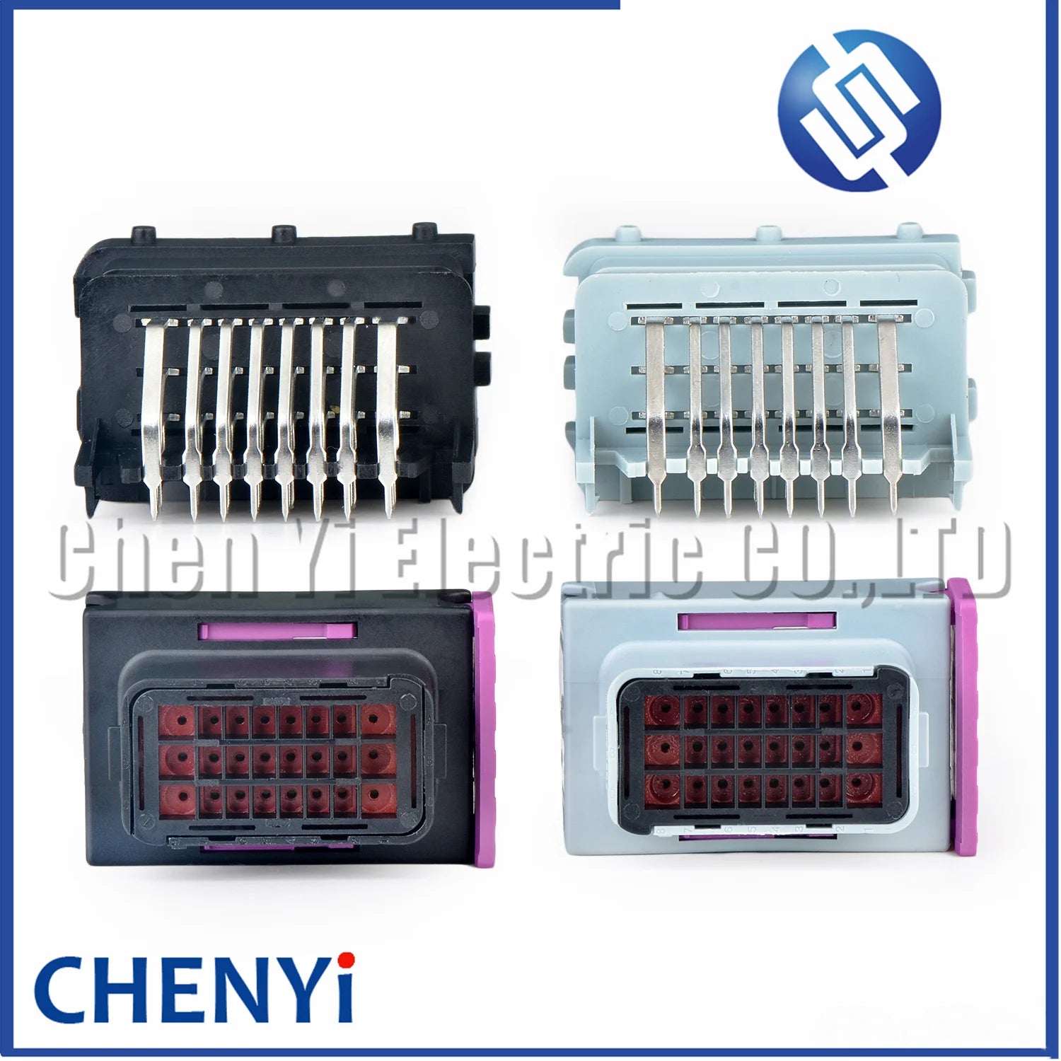 24 Pin Car waterproof connector computer board ECU PCB harness plug HCCPHPE24BKA90F 211PC249S8005 211PC249S0005 HCCPHPE24BGYB90F