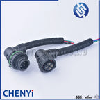 4 Pin 2.5mm round  Auto waterproof connector With Sheath 1-967402-1 1-967325-1 1-967402-3 For HOWO A7 odometer speed sensor plug